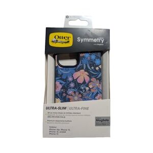 E6-N OtterBox Apple iPhone 16, 15, 14, & 13 Symmetry Series Magsafe Case Fauna